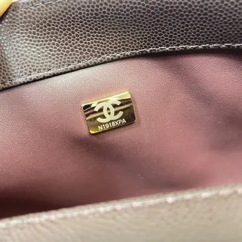 Chanel Coco Handle Caviar Leather Shoulder Bag 32cm #A64994