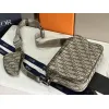 D-ior Beige Oblique Pattern Crossbody Bag With Signature Strap And Pouch  size:23×17×4cm #A54108