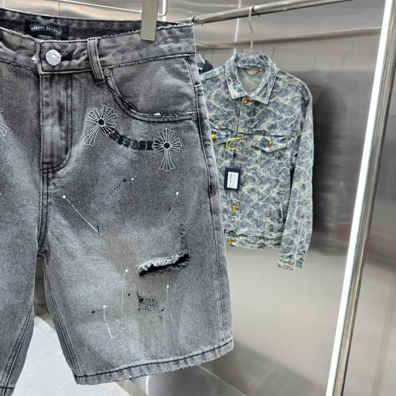 Chrome Hearts Pants for Chrome Hearts Short pants for men #A62996