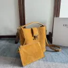 MEDIUM LOUISE BAG IN SUEDE CALFSKIN #A49282