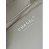 Chanel Quilted Suede Tote Bags With Iconic Chain Straps In Dual Tones #A50980