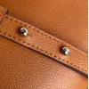 Givenchy Orange Leather Crossbody Bag With Signature Branding #A52347