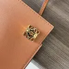 Loewe Anagram Calfskin Crossbody Bucket Bag 21×15×5cm #A65009