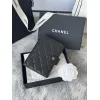 Chanel Quilted Caviar Leather Passport Holder In Blush Pink With Signature CC Turnlock #A50709