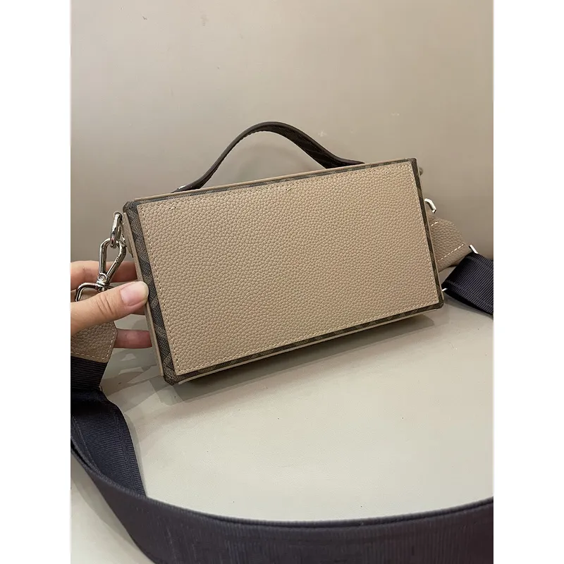 Baguette Soft Trunk Leather Multicolour Size:22*13*6.5cm #A49093