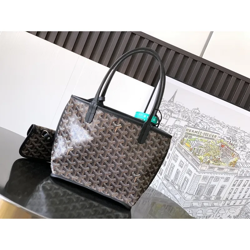 Goyard The mini bag  leather version  iconic Saint Louis bag  Mini  Bag #A59350