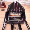 Bally Leather Backpacks With Signature Straps For Sophisticated Travel And Daily Looks #A51673 Bally Leather Backpacks With Signature Straps For Sophisticated Travel And Daily Looks #A51673