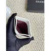 Chanel card holder with chain detail. #A45548