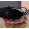 Miu Miu Crochet Hobo Bags: Colorful, Handcrafted Style Statements size:25.5×14×10cm #A53542