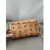 MCM Small Envelope Crossbody Bag, Visetos Monogram, Style 65008 11-18.5-4cm #A61796