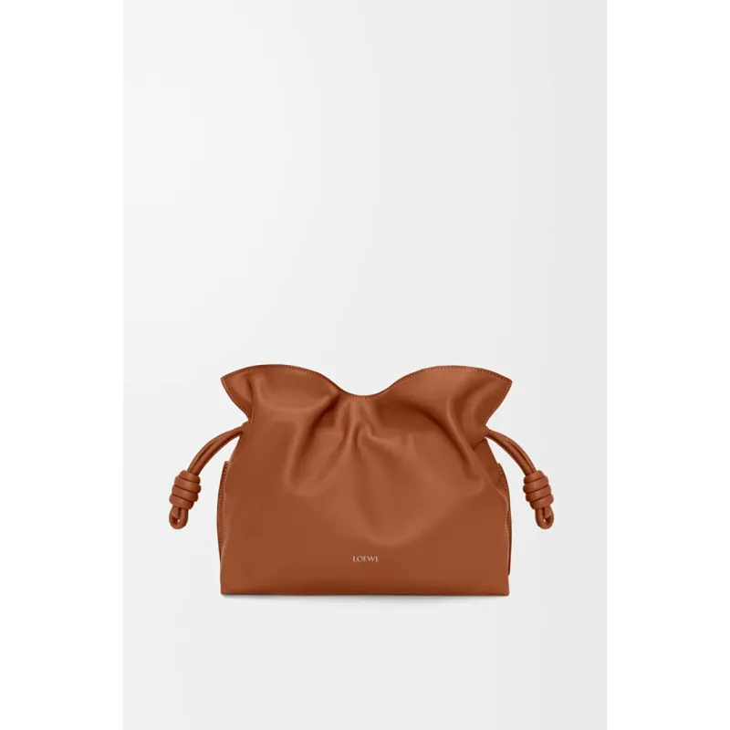 Loewe Flamenco Nappa Leather Drawstring Bag 30x24.5x10.5cm #A63852