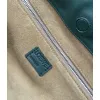 Loewe Green Leather Drawstring Tote Bag With Bold Branding For Chic Everyday Use #A50065
