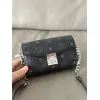 MCM Small Envelope Crossbody Bag, Visetos Monogram, Style 65008 11-18.5-4cm #A61796