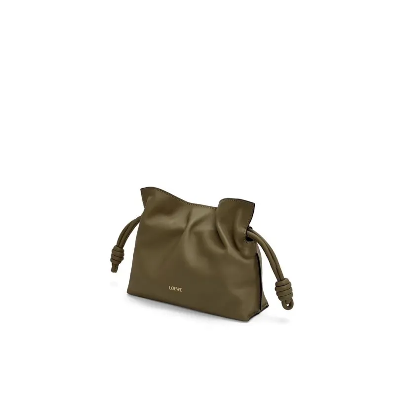 Loewe Flamenco Nappa Leather Drawstring Bag 23x18x9cm #A63859