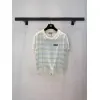 MIUMIU Monogram Knit Short Sleeve Crew Neck Blouse #A63661