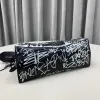 Balenciaga Distressed  Bag with Graffiti Details #A46204
