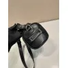 Chic Prada Barrel Bags In Suede And Leather For Fashion - Forward Styling #A49961