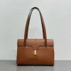 CELINE Grained Leather Medium 16 Shoulder Bag #A49258