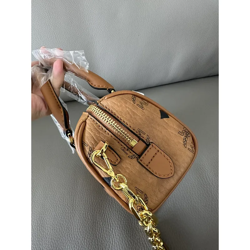 MCM Boston Pillow Bags High Quality  #A47940