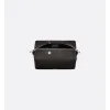 Sleek Black D-ior Leather Crossbody Bag for Timeless Everyday Elegance size:22×10×12cm #A54110 Sleek Black D-ior Leather Crossbody Bag for Timeless Everyday Elegance size:22×10×12cm #A54110