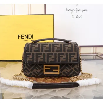 Fendi Handbag Iconic Baguette Size:24x14x7cm #A49096