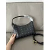 MCM Aren Visetos Hobo Shoulder Bag, PVC Leather, Style 65037 26x19x9.5cm #A61792