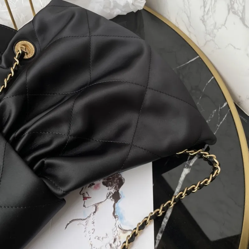 Chanel Quilted Leather Handbag S5851 #A55695