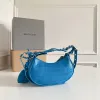 Balenciaga - Inspired Studded Shoulder Bags in Vibrant Color Palettes #A53897 Balenciaga - Inspired Studded Shoulder Bags in Vibrant Color Palettes #A53897