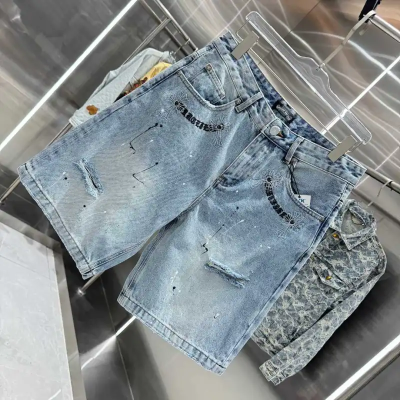 Chrome Hearts Pants for Chrome Hearts Short pants for men #A62995