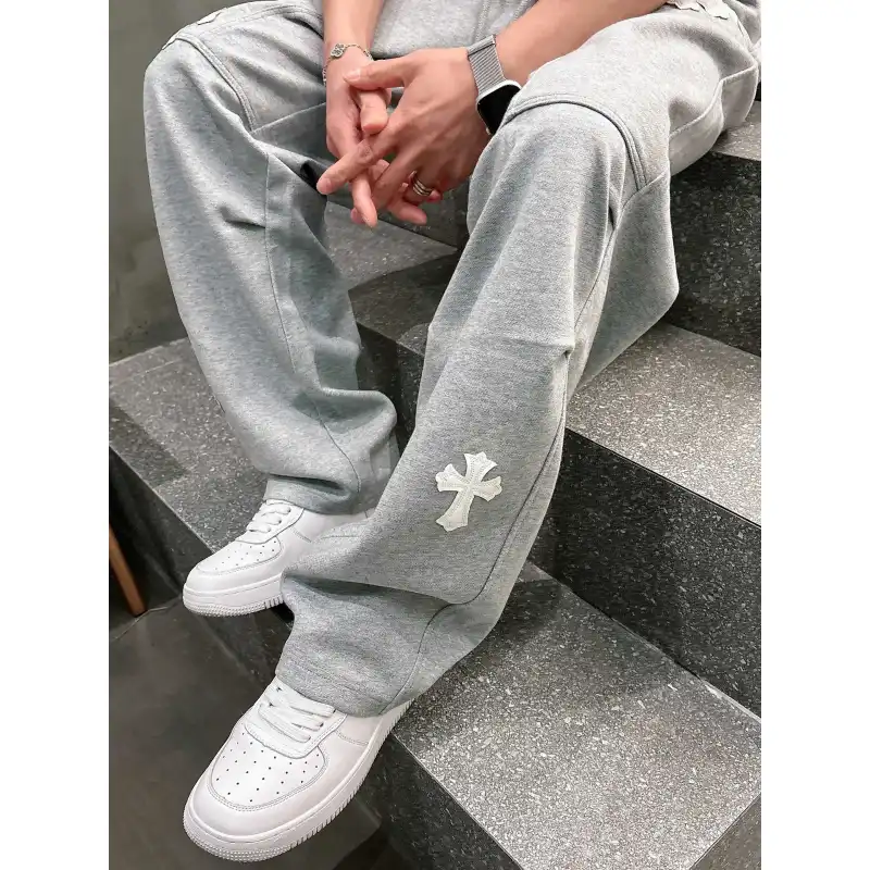 Chrome Hearts Pants for Chrome Hearts long pants for men #A60778