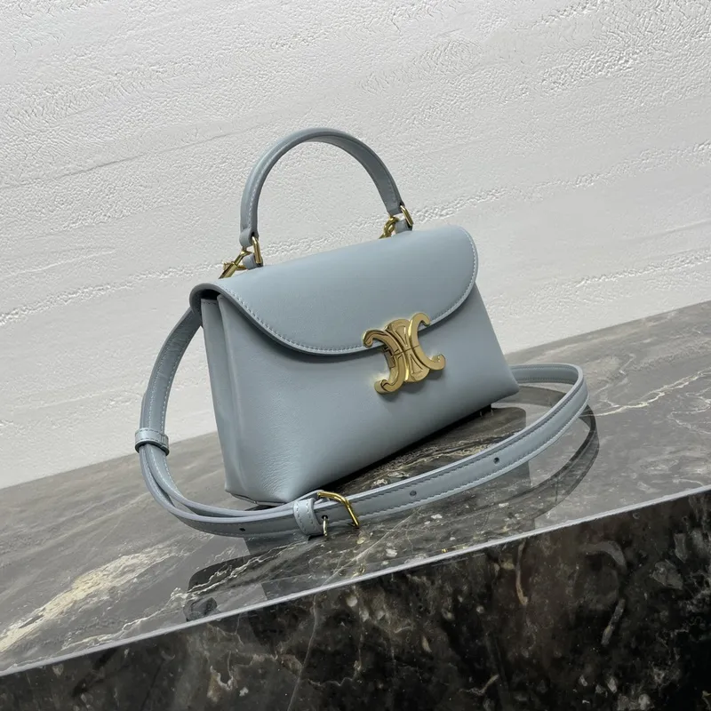 CELINE TEEN NINO BAG IN SMOOTH SATINATED CALFSKIN #A49608
