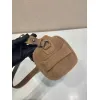 Chic Prada Barrel Bags In Suede And Leather For Fashion - Forward Styling #A49961