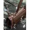 Prada Leather Handbag With Structured Design And Signature Hardware #A51644