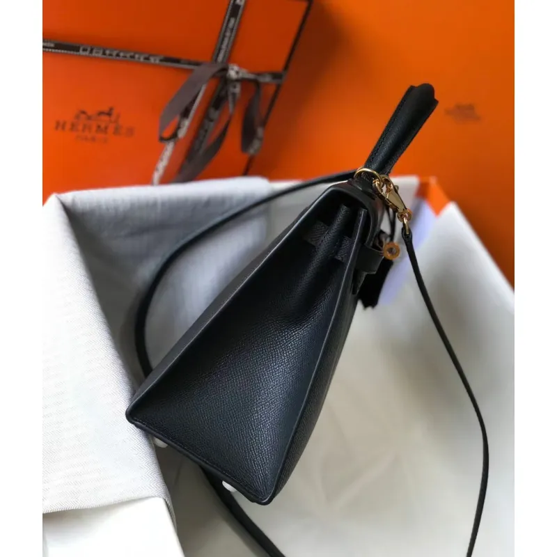 Hermes handbag Black #A42845