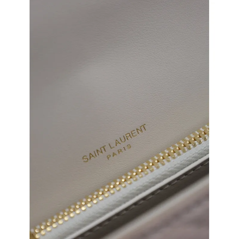 SAINT LAURENT Loulou Small Envelope Crossbody Bag – Blush Suede with Chevron Quilt & Gold YSL Logo (Detachable Chain Strap) #A58780 SAINT LAURENT Loulou Small Envelope Crossbody Bag – Blush Suede with Chevron Quilt & Gold YSL Logo (Detachable Chain Strap) #A58780