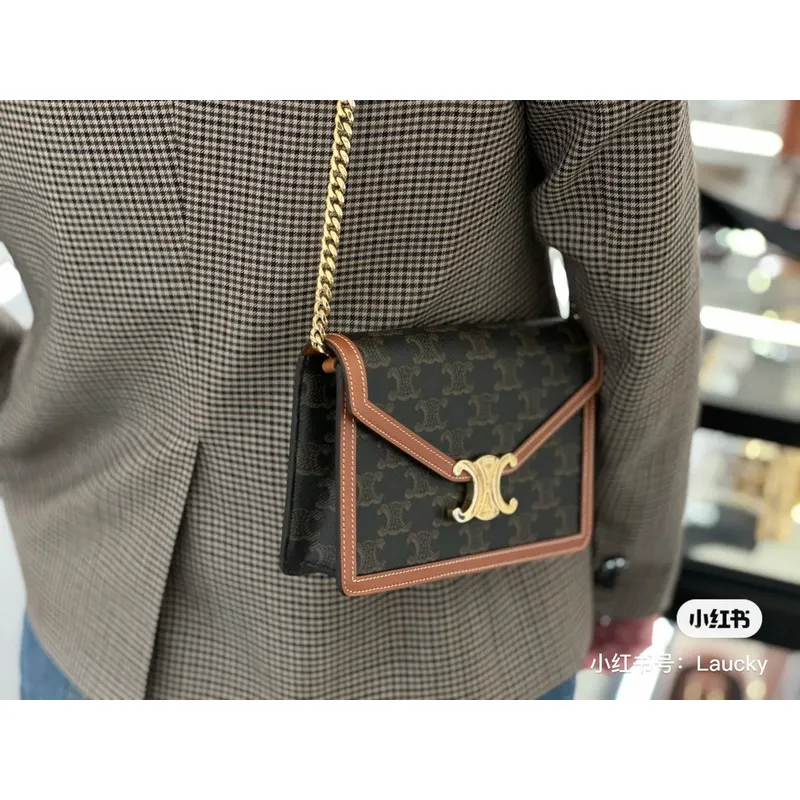 Celine New portable  shoulder strap envelope  bag #A22890