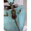 Bvlgari Serpenti Bucket Bag In Blush Leather With Iconic Detailing #A51661 Bvlgari Serpenti Bucket Bag In Blush Leather With Iconic Detailing #A51661