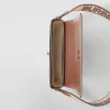 Burberry Crossbody Bag Logo Embroidered Strap &amp Leather A Nod to Heritage size:25×8×18cm #A54201