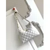 Chanel 4923 Quilted Hobo Bag in Crinkled Lambskin Size 32x30x12CM #A62915
