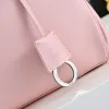 Balenciaga Rodeo Pink Leather Top Handle Bag 35x23x11cm #A64964