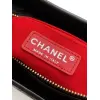 Chanel Womens Bucket Bag - Black & White Quilted Leather, Gold-Tone CC Logo & Two-Tone Chain Strap, Stylish Crossbody Bag for Luxury Fashion #A56750