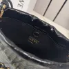 Loewe Mini Flamenco Purse Crocodile-Effect Bucket Bag, 23 x 17 x 5.5 cm #A63230