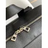 LOEWE Military backpack in soft grained calfskin Anthracite Size:39*28.5*11cm #A49107