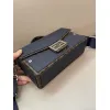 Baguette Soft Trunk Leather Multicolour Size:22*13*6.5cm #A49093