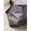 Givenchy Black Nylon Structured Bag With Contrast Detailing And Logo Plaque #A52353