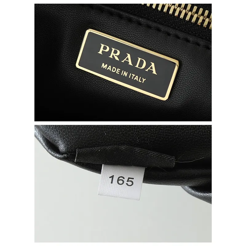 Prada Leather Shoulder Bags in Neutral Tones for Timeless Elegance size:31×18×10cm #A53926
