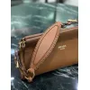 Prada Black Leather Shoulder Bag 1BC262 #A55688