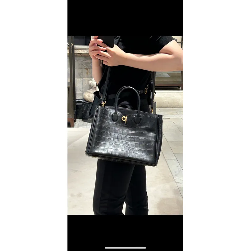 Burberry - Inspired Structured Handbags in Multiple Colors and Textures size:30×13×24cm #A53906