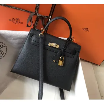 Hermes handbag Black #A42845