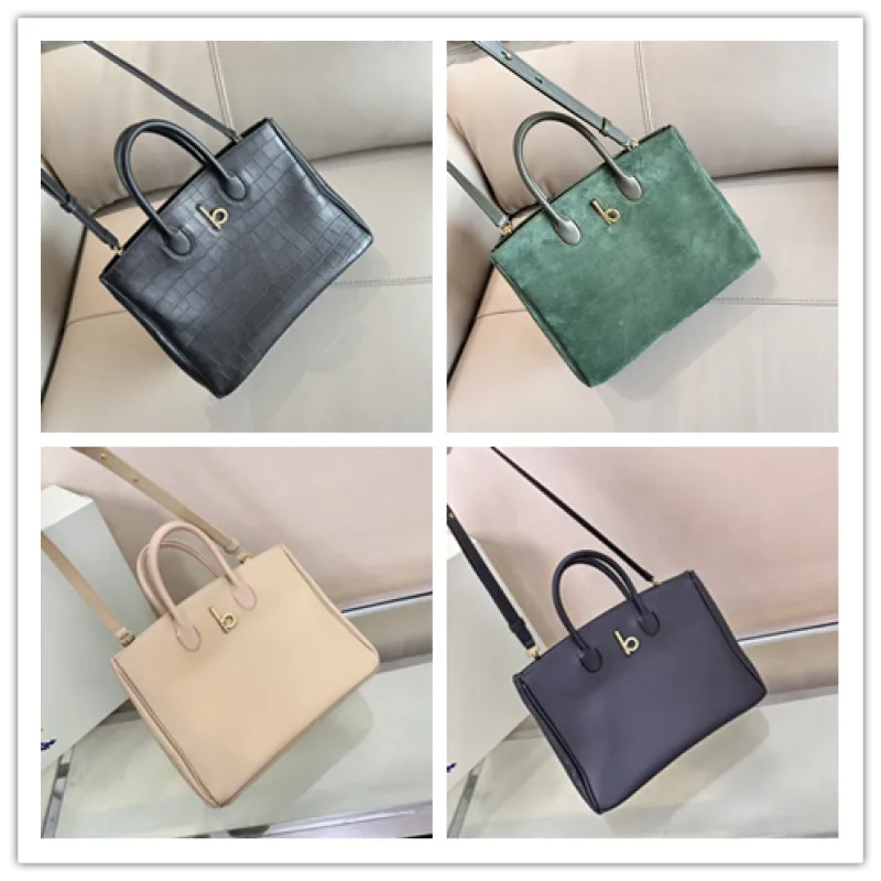 Burberry - Inspired Structured Handbags in Multiple Colors and Textures size:30×13×24cm #A53906